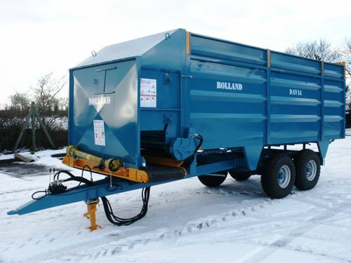 Benne - DAV 14 B - Rolland - à 2 essieux / agricole / auto-déchargement