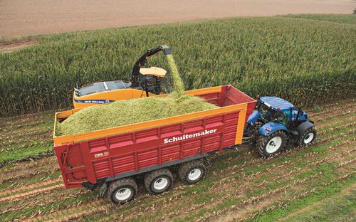 Remorque autochargeuse - SIWA Series - Schuitemaker Machines B.V. - à 2 essieux / d'ensilage / 15 tonnes