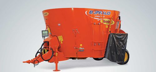 Mélangeuse à vis verticale - BUFFALO V1/VMS  - SEKO INDUSTRIES - traînée / à déchargement latéral / à simple vis