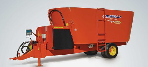 Mélangeuse à vis verticale - BUFFALO V2/VML - V2/VMF  - SEKO INDUSTRIES - traînée / à déchargement latéral / à 2 vis