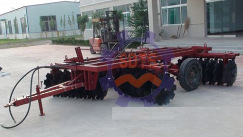 Déchaumeur à disques traîné - 1BZD Series - Shandong TIANSHENG Machinery Co., Ltd. - 3 sections / à réglage hydraulique