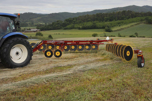 Andaineur soleil - MKE18 - SITREX S.p.a. - à dépose latérale / multi-rotors