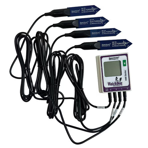 Station météorologique d'humidité du sol - 3685SM14 - SPECTRUM Technologies Inc. - avec enregistreur de données