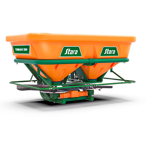 Distributeur d'engrais porté - TORNADO 1300 - STARA S.A. - Indústria de Implementos Agrícolas - granulé / double disque / grande largeur