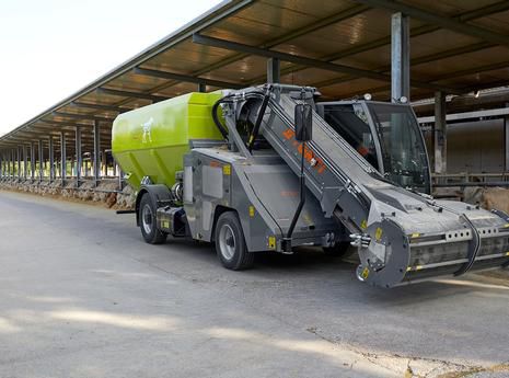 Mélangeuse à vis horizontale - Pointer EVO - STORTI - automotrice / à déchargement latéral / à 3 vis