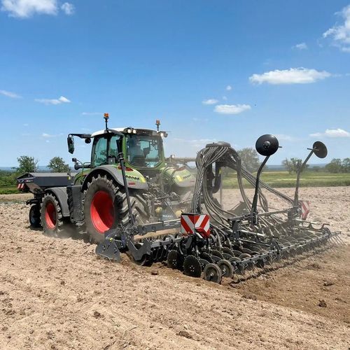 Herse rotatif - HR series - SULKY-BUREL S.A.S - avec rouleau / combinée