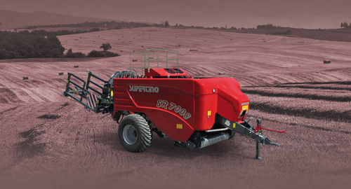 Presse à balles carrées - SR 7008 - SUPERTINO SRL - à chambre variable / de grande taille