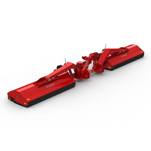 Broyeur à axe horizontal porté - MU2Z LW series - TEHNOS d.o.o. - déporté / à fléaux / sur prise de force
