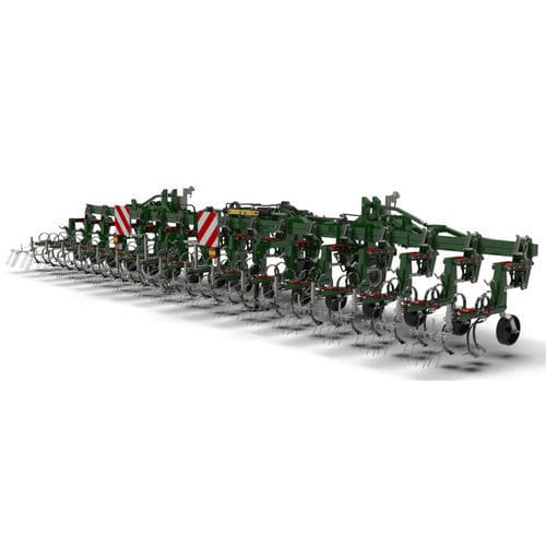 Cultivateur porté - TRV series - THYREGOD A/S - avec attelage trois points / pliable / avec herse