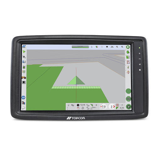 GPS embarqué - XD+ - Topcon Precision Agriculture - avec écran tactile / pour tracteur / ISOBUS