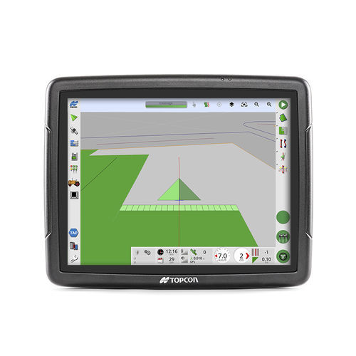 GPS embarqué - X35 - Topcon Precision Agriculture - avec écran tactile / pour la pulvérisation / à distance