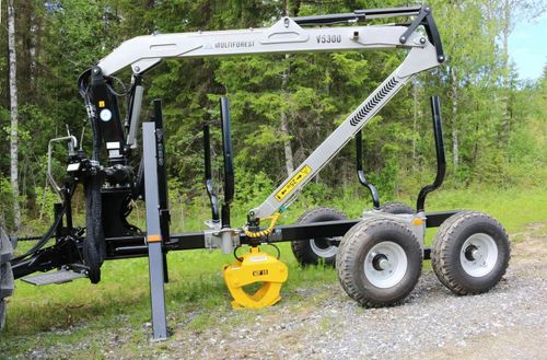 Plateau - MF850 - Trejon AB - autochargeuse / à 2 essieux / forestière