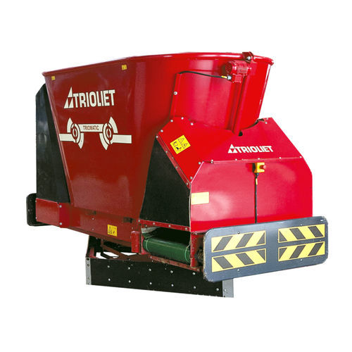 Robot d'alimentation sur rail - Triomatic HP 2 300 - Trioliet B.V. - pour bovins / à trémie