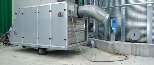 Refroidisseur à grains - CHILLER - ZANIN F.lli srl - par évaporation / pour le stockage des matériaux en vrac