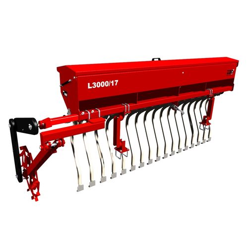 Semoir en ligne pneumatique - L series - ZINGER Mechanisatie BV - ZIBO Holland - à disque / monté sur tracteur / avec attelage trois points