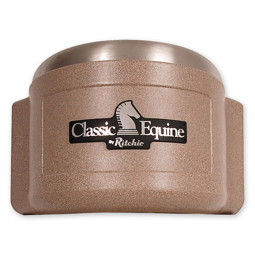 Abreuvoir pour chevaux - 18740 - Ritchie Industries - en auge / en acier inoxydable / fixation murale