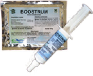 Poudre de colostrum pour veaux - BOOSTRUM - ALPHATECH SAS - pour caprins / pour porcins / à granulés