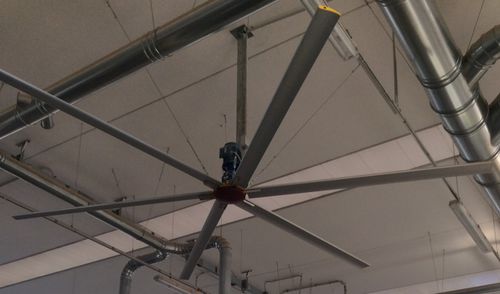 Ventilateur pour bâtiment agricole - HVLS  - ARIENTI PAOLO & C. s.a.s. - de circulation d'air / de plafond