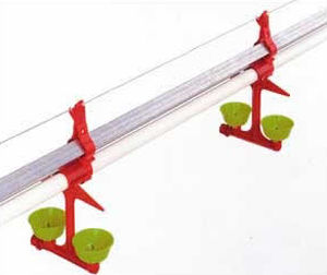Abreuvoir pour poussins - DROP - AZA International SRL - pour volaille / bol / en plastique