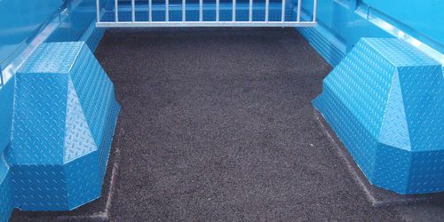Tapis de sol en caoutchouc - AIRE REM SOL DE BÉTAILLÈRE - Bioret Agri - pour élevage bovin / antidérapant / non-absorbant