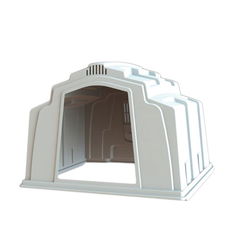 Niche d'élevage - Agri-Plastics Mfg. - pour veaux / collective / en plastique