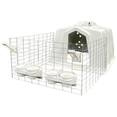 Niche d'élevage - Dual XL - Agri-Plastics Mfg. - pour veaux / collective / en plastique