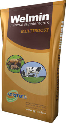 Complément alimentaire pour animaux - Welmin Multiboost - AGRITECH - bovin viande / de minéraux / de vitamines