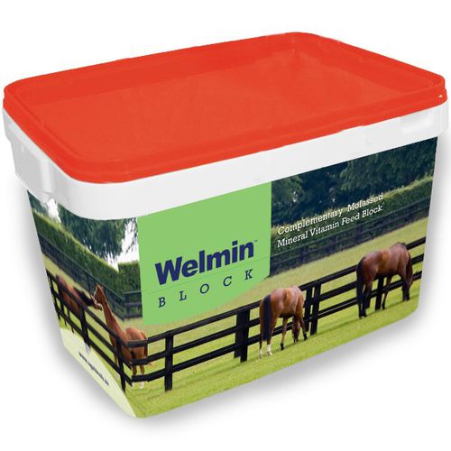 Pierre à lécher pour chevaux - Welmin Horse Block - AGRITECH - aux oligo-éléments / aux vitamines