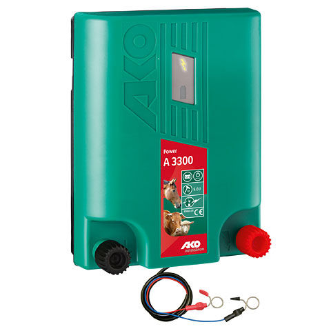 Électrificateur sur batterie - Power A 3300 - AKO-Agrartechnik GmbH & Co. KG - rechargeable