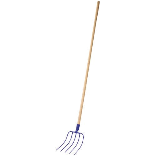 Fourche pour fumier - CHAPRON-LEMENAGER SAS - 4 piques / avec bras de maintien