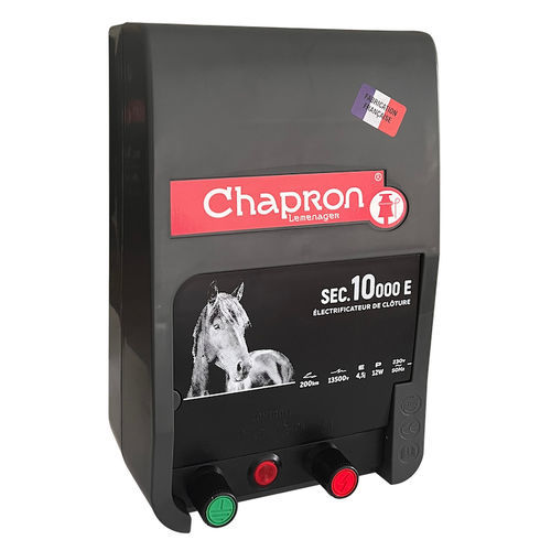 Électrificateur sur secteur - SEC 10000 E - CHAPRON-LEMENAGER SAS