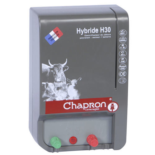 Électrificateur sur batterie - HYBRIDE H30 - CHAPRON-LEMENAGER SAS