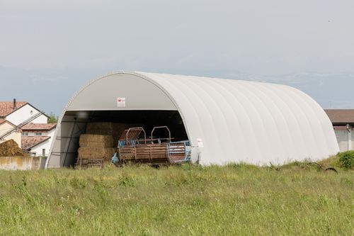 Tunnel de stockage pour le foin - DUE A s.r.l. - modulaire