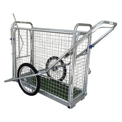 Chariot de transport pour veaux - 3323 - ELMEGA, S.L. - en métal