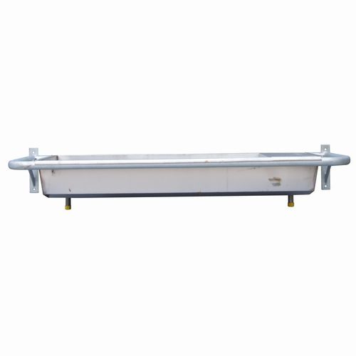 Abreuvoir pour bovins - H381-8250 - Skiold - en auge / en acier inoxydable / fixation murale