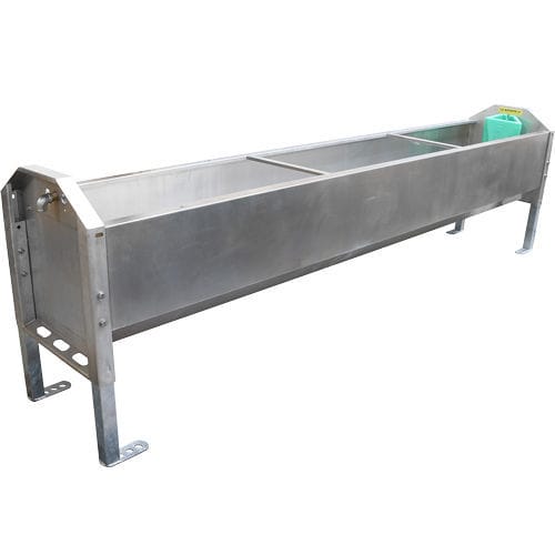 Abreuvoir pour vaches - DAIRYNOX 600 - LA BUVETTE - en auge / en acier inoxydable / multi-accès
