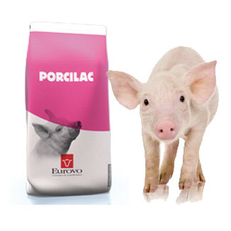 Aliment d'allaitement pour porcins - Porcilac - LACTALIS FEED - en poudre