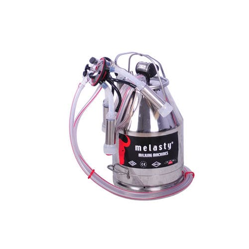 Bidon à lait en acier inoxydable - TKS - 1 PS - Melasty Milking Machines & Equipment - avec couvercle