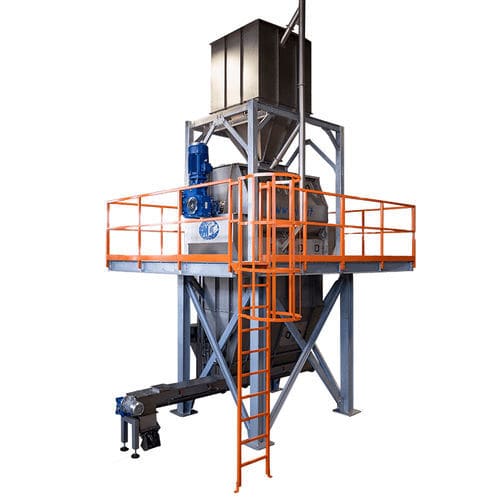 Mélangeuse à vis horizontale - MIAL - MASSINI INDUSTRIES srl - stationnaire / à palettes