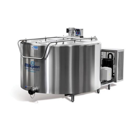 Cuve à lait - MPV series  - MILKPLAN S.A. - ouverte / verticale / en acier inoxydable