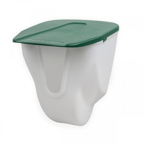 Mangeoire pour volaille - V-Feedr - Olba B.V. - en plastique / individuel / avec couverture intégrée