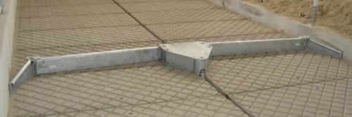 Racleur à lisier en U - Faltbreitschieber - PETER PRINZING GmbH - en caoutchouc / automatique / hydraulique