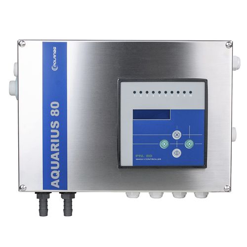 Station de lavage pour équipement de traite - Aquarius 80S - POLANES Ltd. - automatique / programmable / avec contrôleur