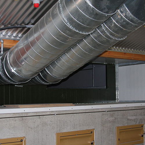 Échangeur de chaleur tubulaire - SCHULZ Systemtechnik GmbH - pour bâtiment agricole