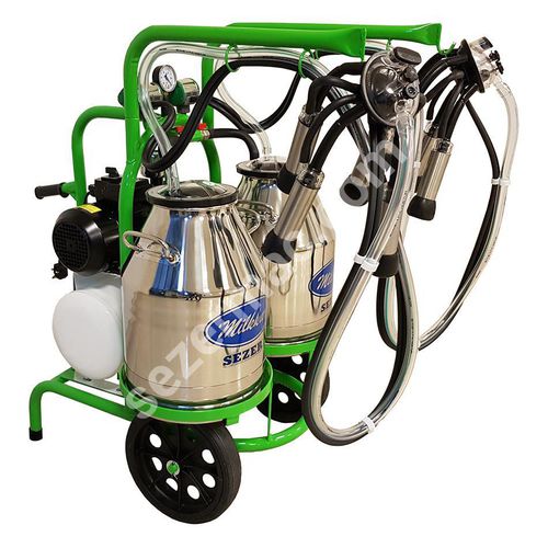 Machine à traire pour vaches - MİLKKAR SSM-2 - SEZER TARIM ve Sagim Teknolojileri San. ve Tic. Ltd. Sirketi - électrique / mobile
