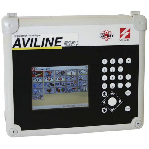 Régulateur climatique pour poulailler - AVILINE RMD - SODALEC DISTRIBUTION - de température / de ventilation