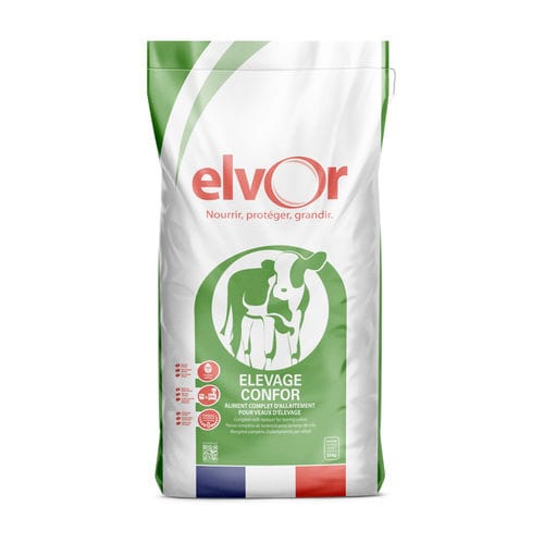 Aliment d'allaitement pour veaux - ELEVAGE CONFOR - ELVOR - en poudre