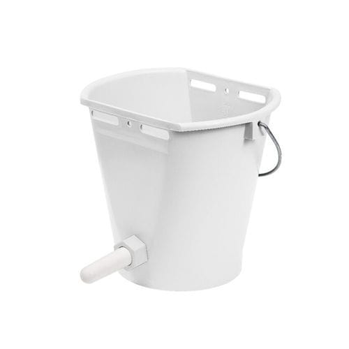 Seau d'allaitement pour veaux - 250560 - VDK Products BV - en plastique / avec tétines