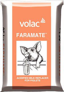 Aliment d'allaitement pour porcins - Faramate - Volac - en poudre