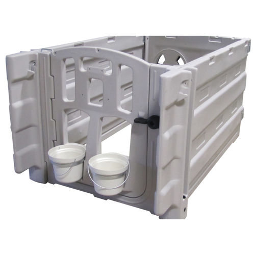 Niche d'élevage - Hatfield Manufacturing, Inc. - pour veaux / individuelle / en plastique